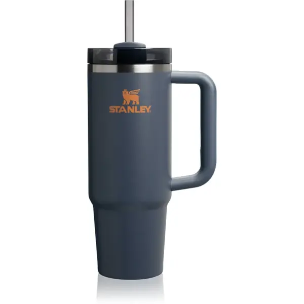 Stanley Quencher H2.O FlowState™ Tumbler pahar din oțel inoxidabil cu pai medium Twilight 890 ml