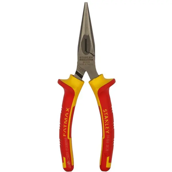 Stanley Stanley 0-84-007, cleste cu varf lung semirotund VDE maxsteel, 200 mm, blister