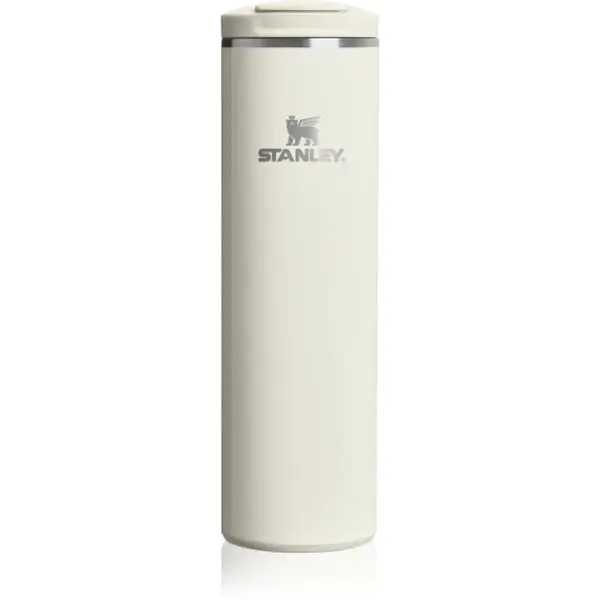 Stanley Transit Fliptop Mug cană termoizolantă mare Cream Gloss 590 ml