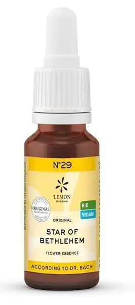Star of Bethlehem, Esență florală Nr. 29, 20 ml, Lemon Pharma.