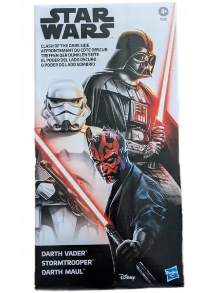 Star Wars Clash Of The Dark Side Darth Vader Stormtrooper Dart Maul (g0312)