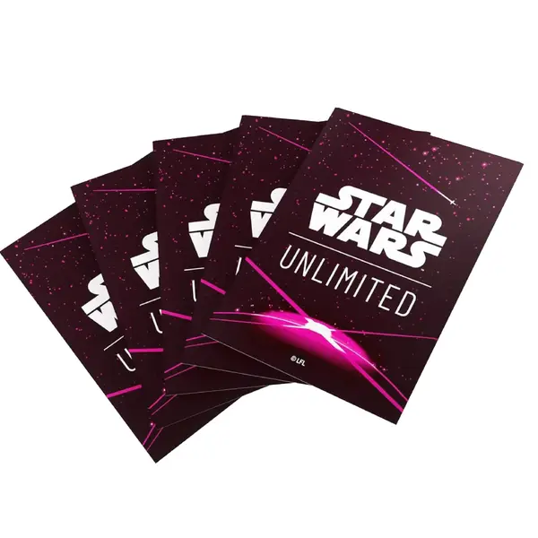 Star Wars Unlimited - Gamegenic - Sleeve-uri Art - Card Back Magenta