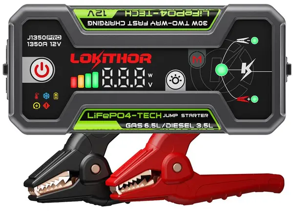 Starter booster Lokithor - J1350 Pro, 1350A, 12V, LiFePO4