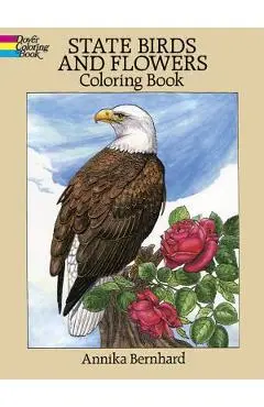 State Birds and Flowers Coloring Book - Annika Bernhard