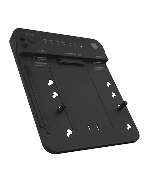 Statie andocare si clonare ICY BOX IB-2915MSCL-C31, M.2/2.5inch/3.5inch (Negru)