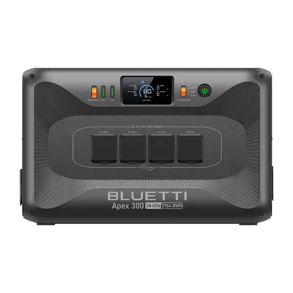 Statie de alimentare portabila Bluetti Apex 300, 3840W, 2765Wh, pentru backup acasa