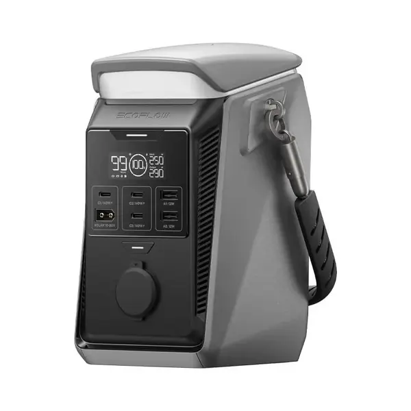 Statie de alimentare portabila EcoFlow TRAIL Plus 300 DC 288Wh, 90.000 mAh