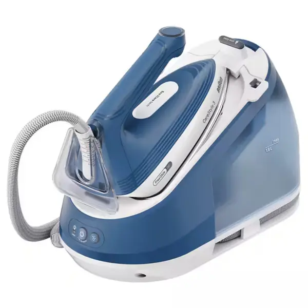 Statie de calcat Braun CareStyle 3 IS3255BL, 2200W, 7 bar, 130 g/min, 1.8l, Talpa EloxalPlus, Easy CalcClean, Albastru