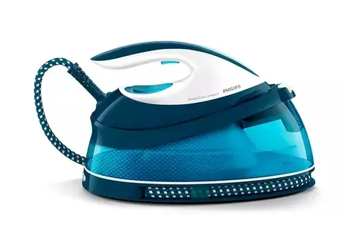 Statie de calcat Philips GC7840/20, 1.5 L, 6.5 Bari, 120 g/min (Alb/Albastru)