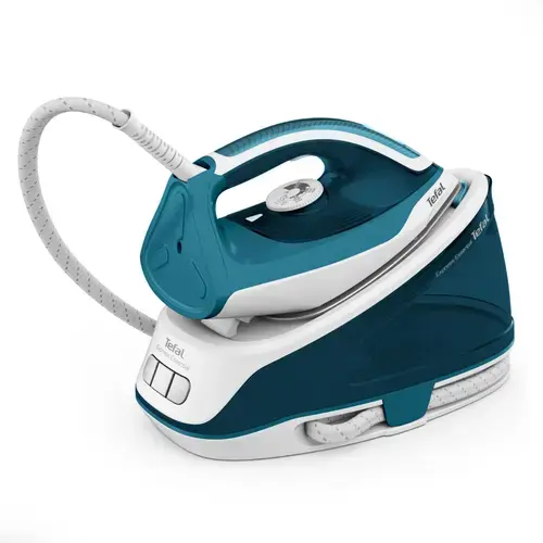 Statie de calcat Tefal Express Essential SV6115E0, 2200 W, 5.2 Bari (Alb/Albastru)