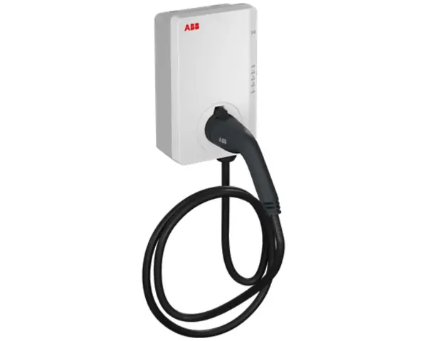 Statie de incarcare lenta ABB Terra AC W7-G5-R-0, 7,4 kW, monofazica,cablu de 5 metri cu fisa type2, RFID, ABB-6AGC082155