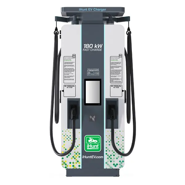 Statie de incarcare ultra rapida cu monetizare iHunt EV DC 180KW V4 2x CCS 2 - Integrare iHuntEV