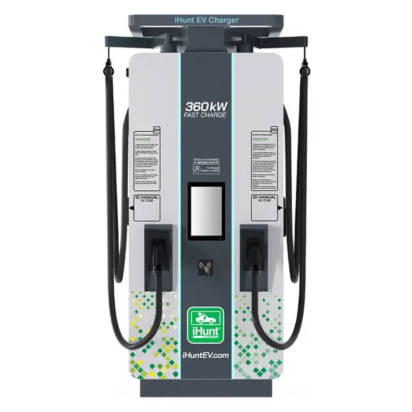 Statie de incarcare ultra rapida cu monetizare iHunt EV DC 360KW V4 2x CCS 2 - Integrare iHuntEV