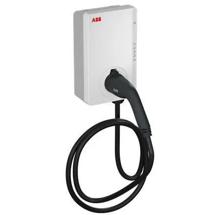 Statie de incarcare vehicule electrice Terra AC 7,4 kW, monofazica,cablu de 5 metri cu fisa type2, RFID Abb 6AGC082155