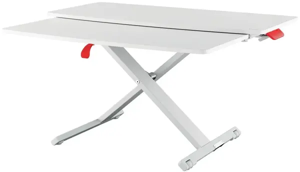 Statie de Lucru Ergonomica cu Sertar, Gri Deschis Statie de Lucru Ergonomica cu Sertar, Gri Deschis