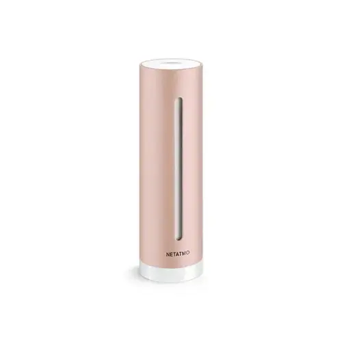 Statie de monitorizare a calitatii aerului Netatmo Healthy Home Coach, Control Wi-Fi, Senzori temperatura, umiditate, zgomot, CO2, Compatibila cu iOS si Android