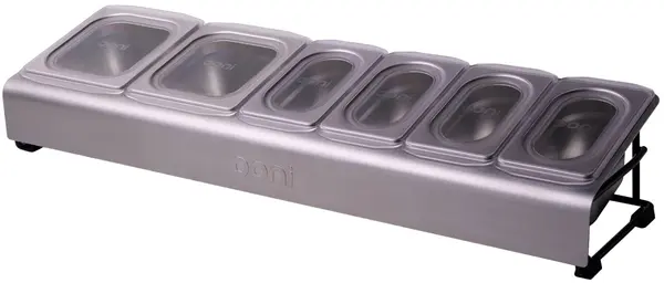 Stație de topping pizza Ooni - UU-P0CE00, 1.6 l + 0.8 l