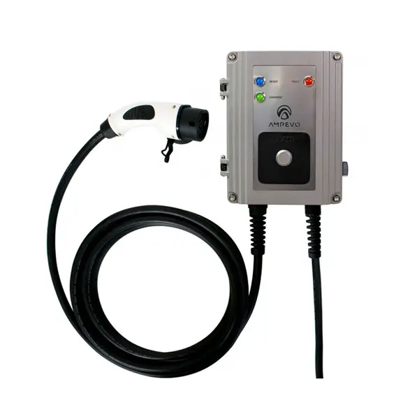 Statie fixa incarcare masini electrice EV-MAG GS107T2GC-CP, 7 kW, Type 2, monofazat, comutator de putere