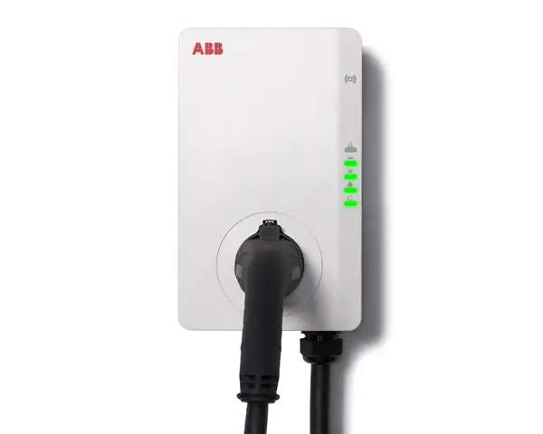 Statie incarcare EV, ABB Terra AC 22 kW, trifazica, cablu 5 metri, fisa type2, RFID, 4G, ABB-6AGC082157