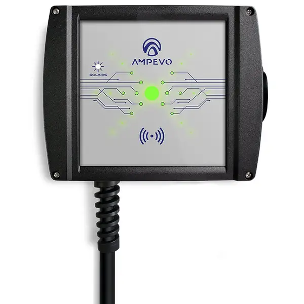 Statie incarcare masini electrice destinata integrarii in sisteme solare fotovoltaice 7.4KW monofazata( fara cablu) Ampevo Solaris AMP107T2GO-SOL