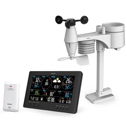 Statie Meteo Sencor SWS 12500 (Negru)