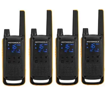 Statie radio PMR portabila Motorola TALKABOUT T82 Extreme Quad, set cu 4 buc
