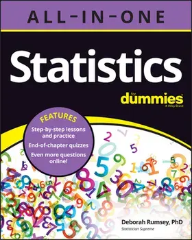 Statistics All-in-One For Dummies (+ Chapter Quizzes Online), Paperback/DJ Rumsey