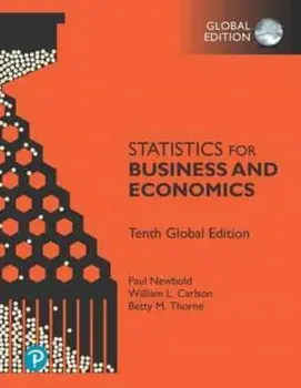 Statistics for Business and Economics, Global Edition. 10 ed, Paperback/Betty Thorne