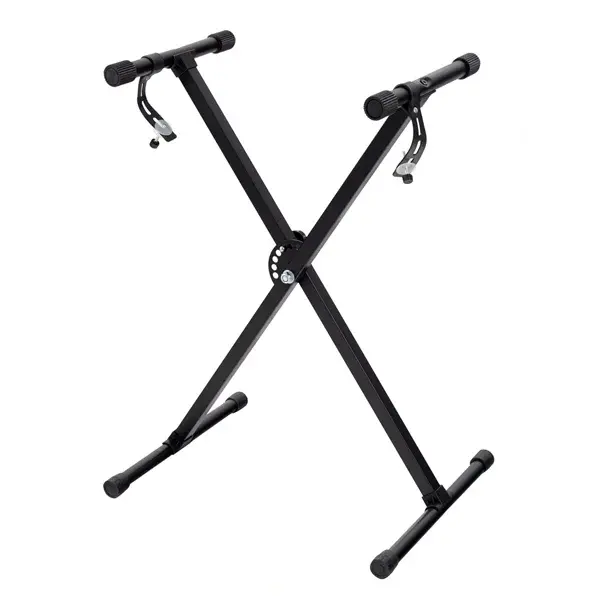 Stativ pentru Orga, Reglare Inaltime De La 65 cm La 96 cm, Constructie Rezistenta, Negru