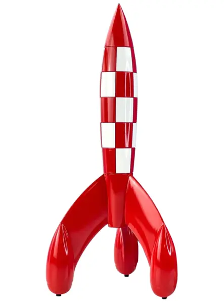 Statue Maneraket Tintin (30 Cm)