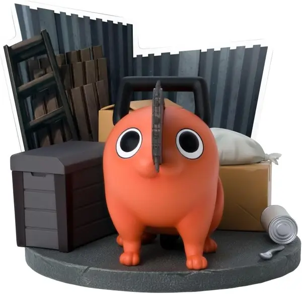 Statuetă ABYstyle Animation: Chainsaw Man - Pochita, 10 cm