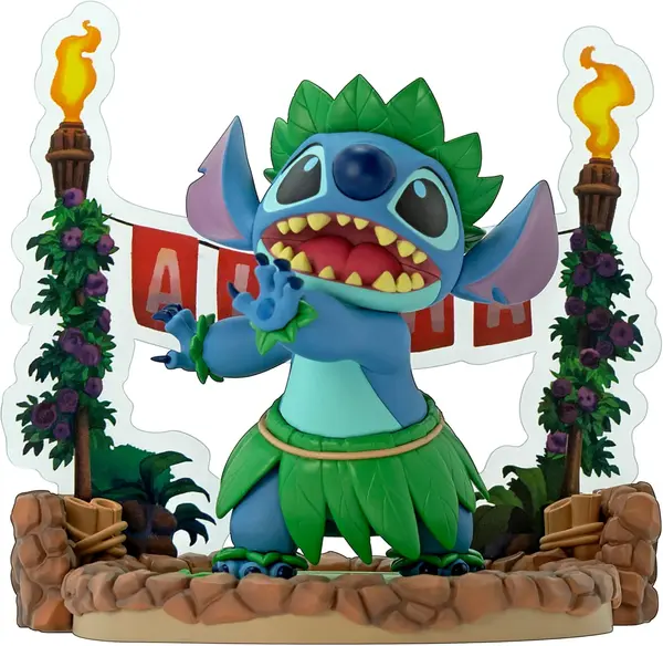 Statuetă ABYstyle Disney: Lilo & Stitch - Stitch Hula Dance, 10 cm
