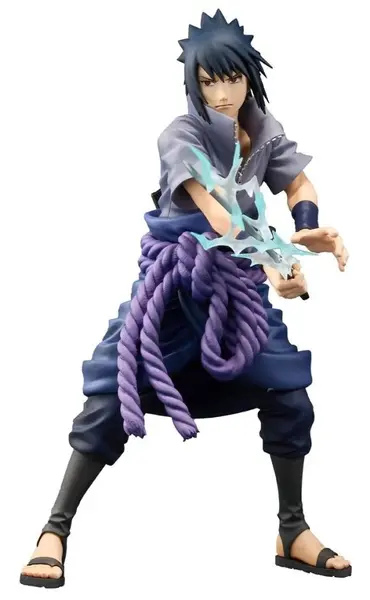 Statuetă Banpresto Animation: Naruto Shippuden - Sasuke Uchiha (Grandista) (Special Edition), 24 cm