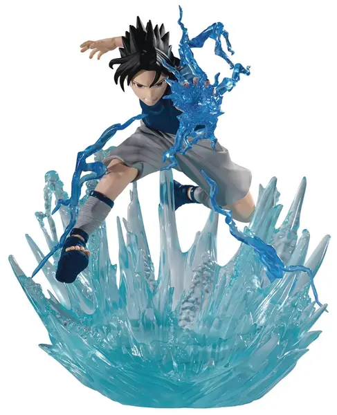 Statuetă Banpresto Animation: Naruto - Uchiha Sasuke (Combination Battle), 12 cm