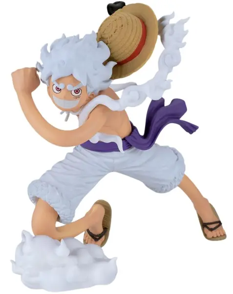 Statuetă Banpresto Animation: One Piece - Monkey D. Luffy Gear 5 (Grandista), 22 cm