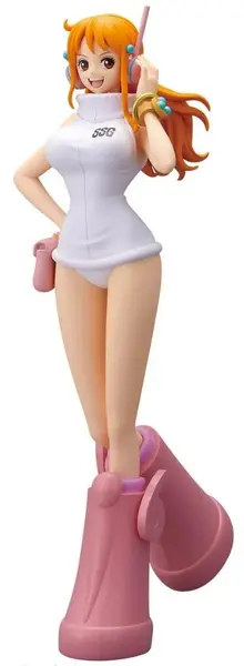 Statuetă Banpresto Animation: One Piece - Nami (Sclipici și Glamour), 23 cm