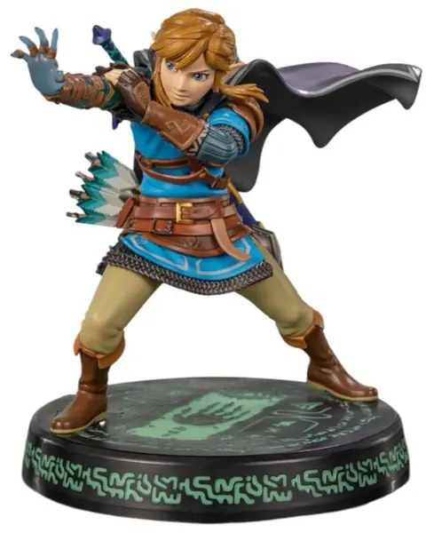 Statuetă First 4 Figures Games: The Legend of Zelda - Link (Tears of the Kingdom), 18 cm