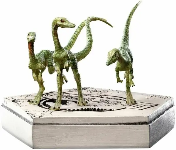 Statuetă Iron Studios Movies: Jurassic Park - Compsognathus, 4.5 cm