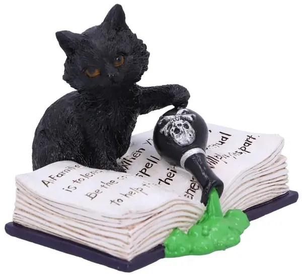 Statuetă Nemesis Now Adult: Gothic - Mischievous Feline, 10 cm