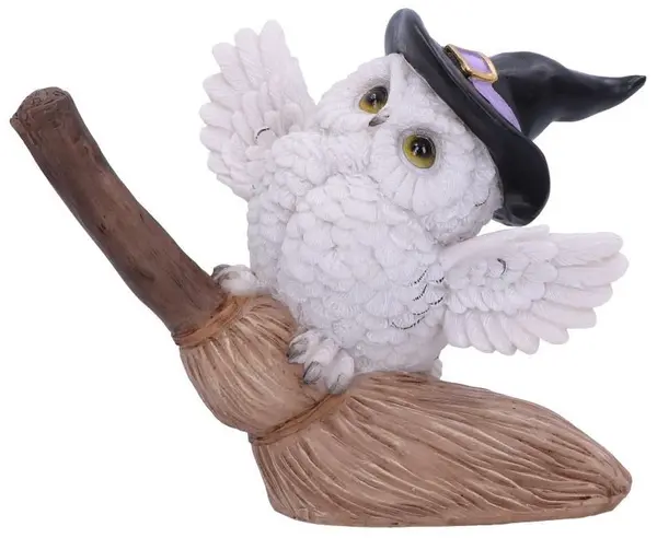 Statuetă Nemesis Now Adult: Gothic - Snowy Flight, 13 cm