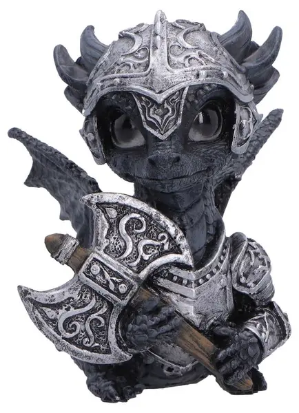 Statuetă Nemesis Now Fantasy: Dragons - Sir Axewing, 9.6 cm