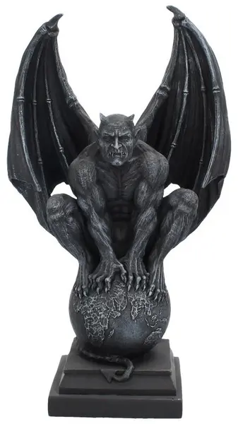 Statuetă Nemesis Now Gothic: Grasp of Darkness - Gargoyle, 31 cm