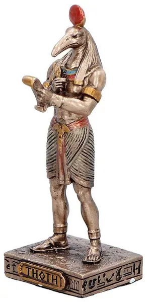 Statuetă Nemesis Now Mythology: Egyptian Gods - Thoth God of Knowledge, 8.5 cm