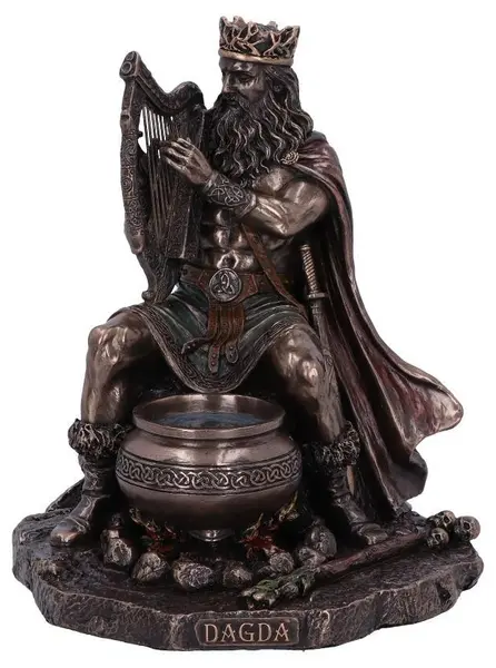 Statuetă Nemesis Now Mythology: Irish Mythology - Dagda Regele Tuatha De Danann, 18.5 cm