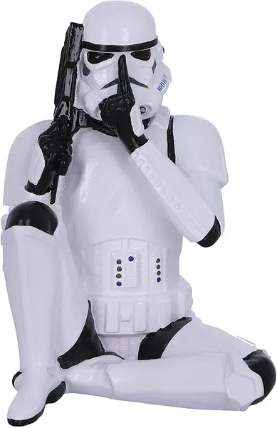 Statueta Nemesis Now Star Wars: Original Stormtrooper - Speak No Evil, 10 cm