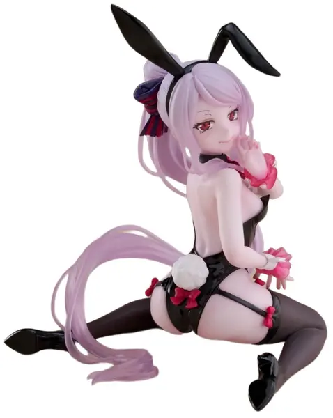 Statuetă Taito Animation: Overlord - Shalltear (Desktop Cute) Bunny Ver., 13 cm