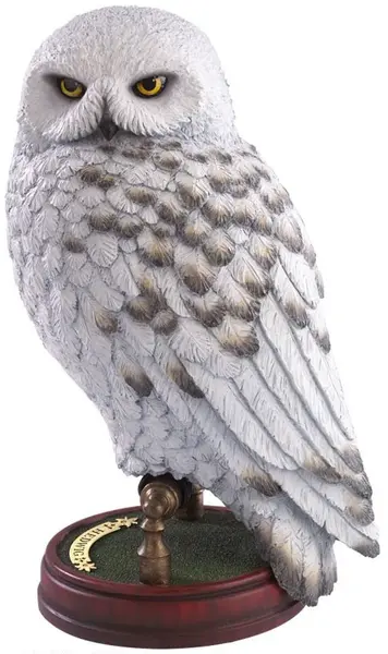 Statuetă The Noble Collection Movies: Harry Potter - Hedwig (Magical Creatures), 24 cm