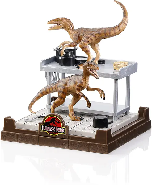 Statuetă The Noble Collection Movies: Jurassic Park - Velociraptor, 18 cm