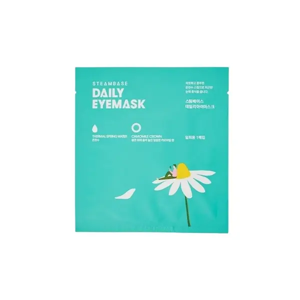 Steambase Daily Eye Mask Chamomile Crown Mască pentru conturul ochilor Volum 1 bucata.