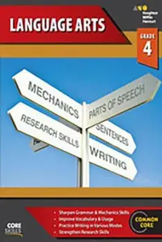 Steck-Vaughn Core Skills Language Arts: Workbook Grade 4, Paperback/Steck-Vaughn Company